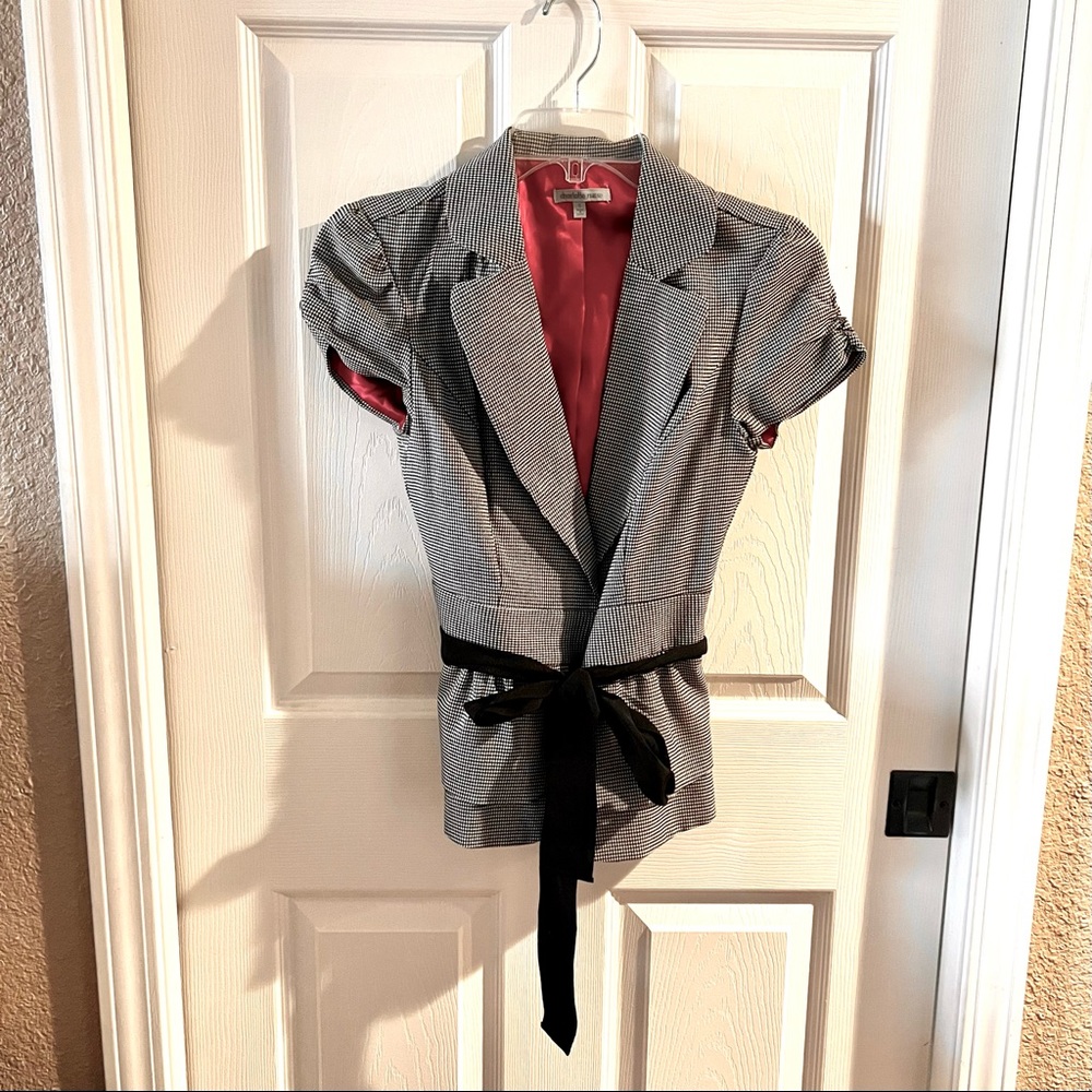 Black and White Blazer